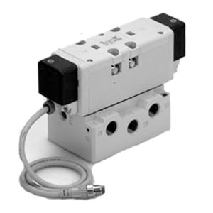 WKEA VQ7-8 系列 5通电磁阀 符合ISO标准的电磁阀 尺寸2/单体式 VQ7-8-FG-S-3ZR